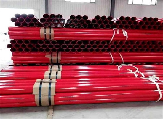 广元消防涂塑钢管